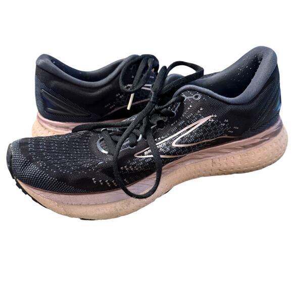 Brooks Glycerin 19 Running Shoes navy Pink Women’s Size 10 - Picture 4 of 7